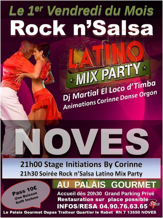 Photo Rock n'Salsa Latino Mix Party