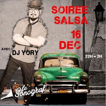 Photo Soirée salsa avec DJ Yory