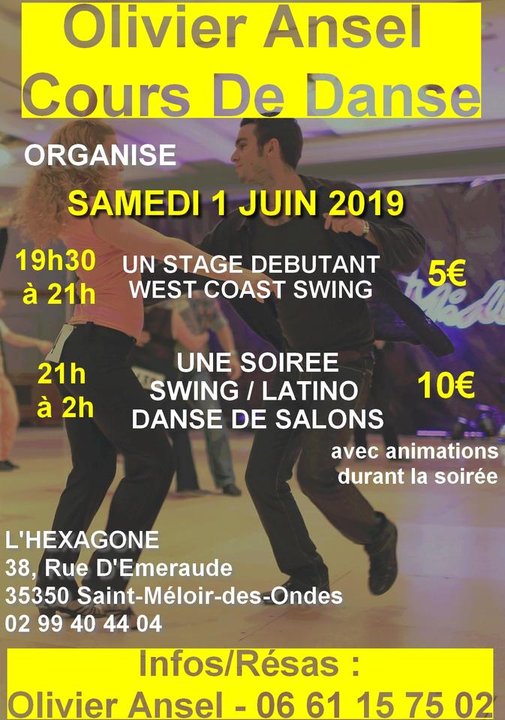 Photo 01 Juin 2019 - Stage WCS & Soirée Toutes Danses