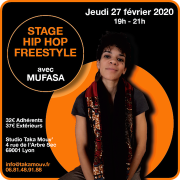 Photo Workshop Hip Hop Freestyle avec Mufasa