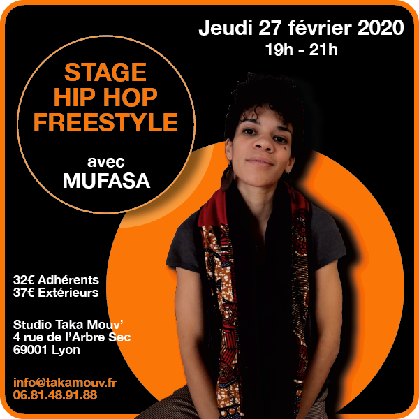 Photo Workshop Hip Hop Freestyle avec Mufasa